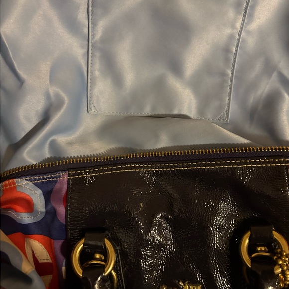 Coach Madison J0826-13232 Graphic Op Art Sabrina Resort Satchel in EUC - Picture 14 of 15